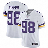 Nike Minnesota Vikings #98 Linval Joseph White NFL Vapor Untouchable Limited Jersey,baseball caps,new era cap wholesale,wholesale hats